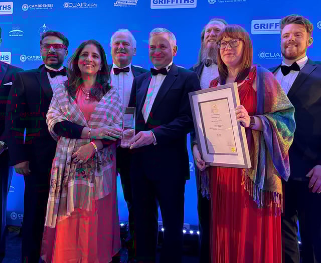 Dyfi Bridge engineers scoop top award